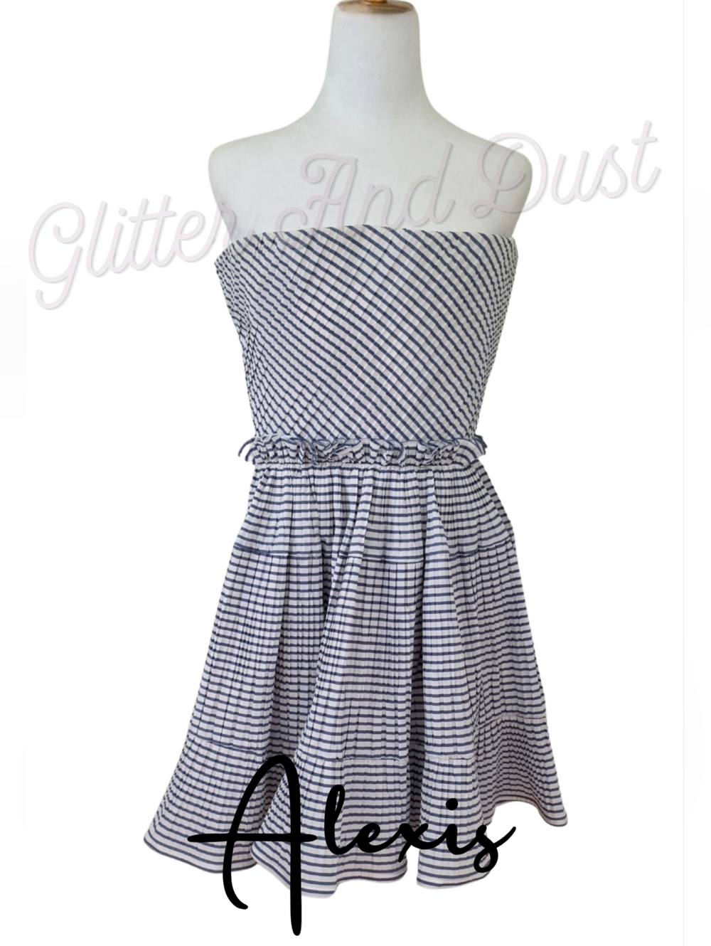 Alexis Natacha Stripe Mini Dress